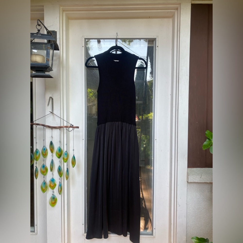 Petite Solutions | Charcoal sleeve dress